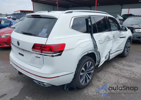 2021 Volkswagen Atlas Sel Premium R-Line из США, поврежденный, VIN 1V2FR2CA6MC562617